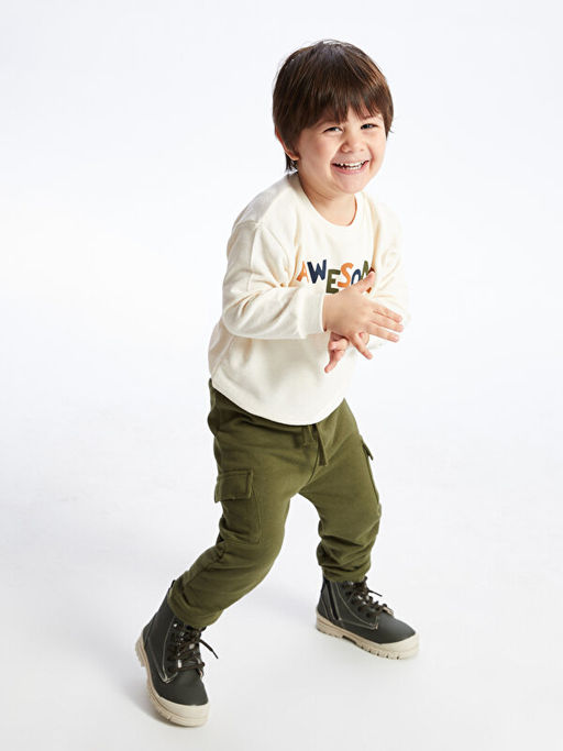 Beli Lastikli Basic Erkek Bebek Jogger E?ofman Alt?