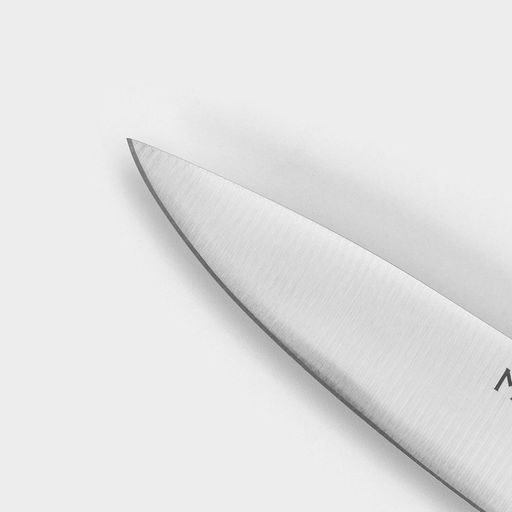 Нож кухонный для овощей Magistro Fedelaso, длина лезвия 8,9 см, цвет чёрный  фото 3