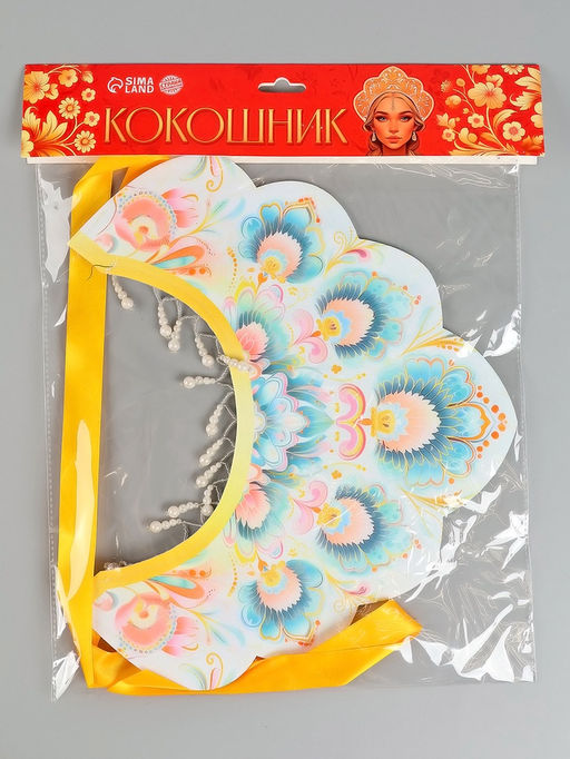 Ободок кокошник Прекрасная девица - Страна карнавалия фото 4