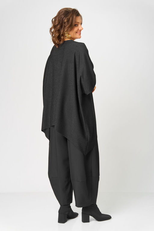 Джемпер Bliss 0301-Р черный с люрексом  фото 2