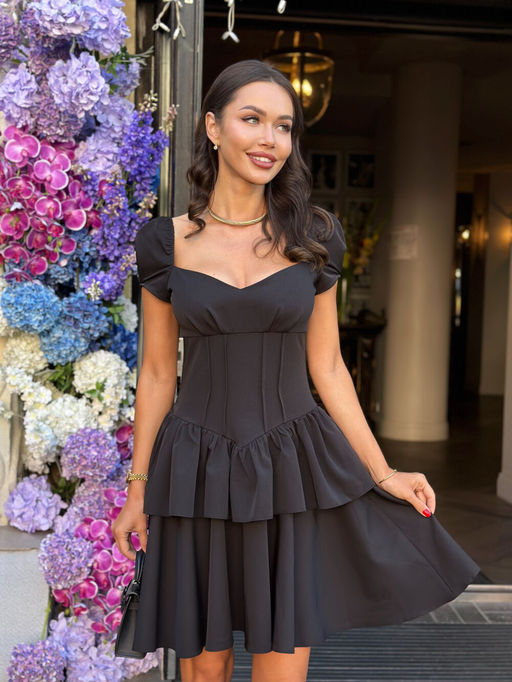 Платье AURA 3279-164-Р черный