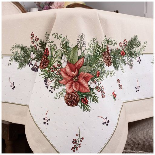 СКАТЕРТЬ CELEBRATION 160Х220СМ ,БЕЖЕВЫЙ,100 - Lefard фото 3