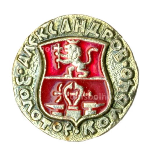 Значок Александров Золотое кольцо