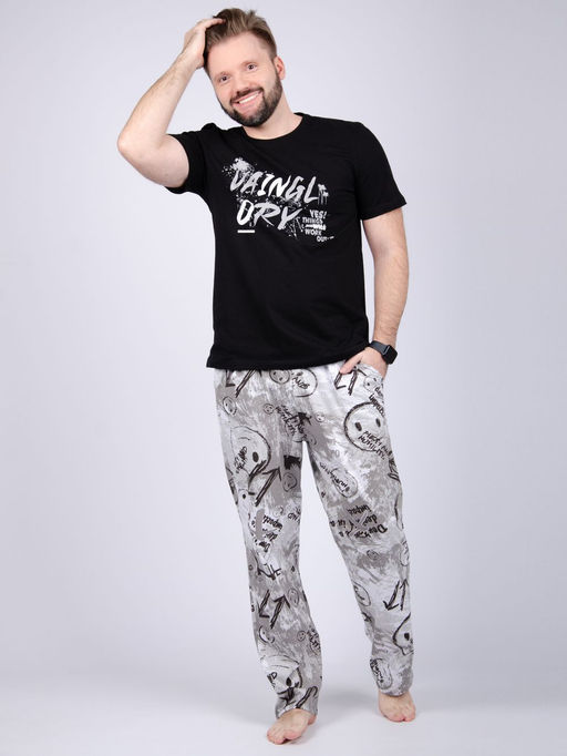 Комплект "Неро" брюки, трикотаж