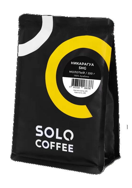 Кофе в зернах Solo Coffee Никарагуа (100% арабика), свежеобжаренный  фото 6