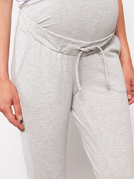 Kar?n Panelli D?z Hamile Jogger E?ofman Alt?