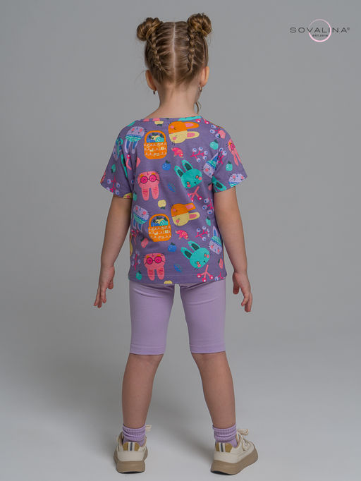 Костюм Актив черничные зайки-лаванда - Sovalina фото 20