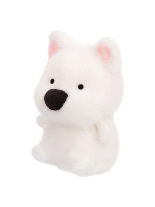 Мягкая игрушка «Собака» белая, 16 см