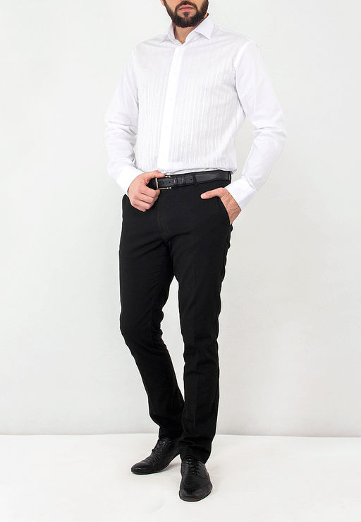 Сорочка мужская длинный рукав GREG 100/191/494/Z/1 STRETCH  фото 4
