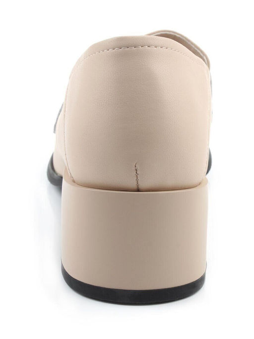 06-M27-35 BEIGE Туфли женские (натуральная кожа)