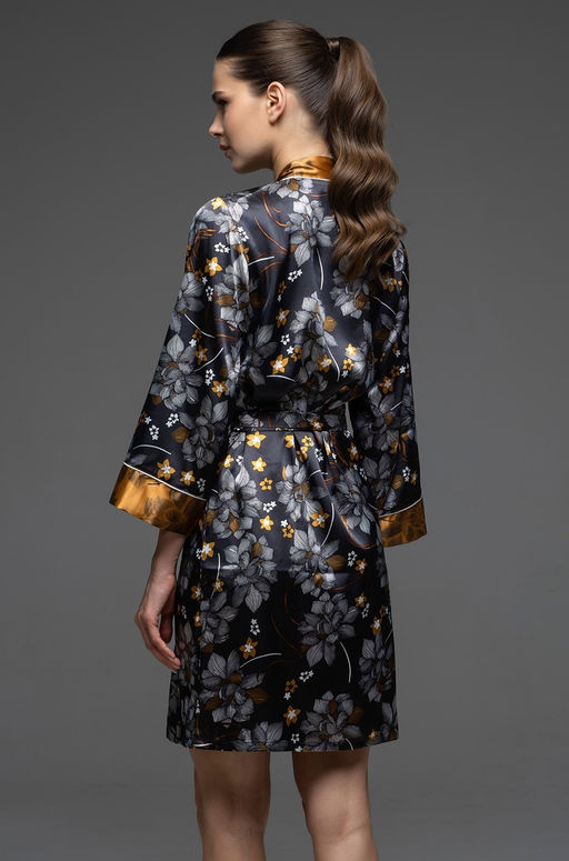 Elsa 7533 Короткий халат кимоно Mia-Amore  фото 2