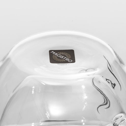 Кружка с двойными стенками Magistro «Дуо. Tea», 200 мл, 12.5×9×7.5 см, стекло, прозрачная