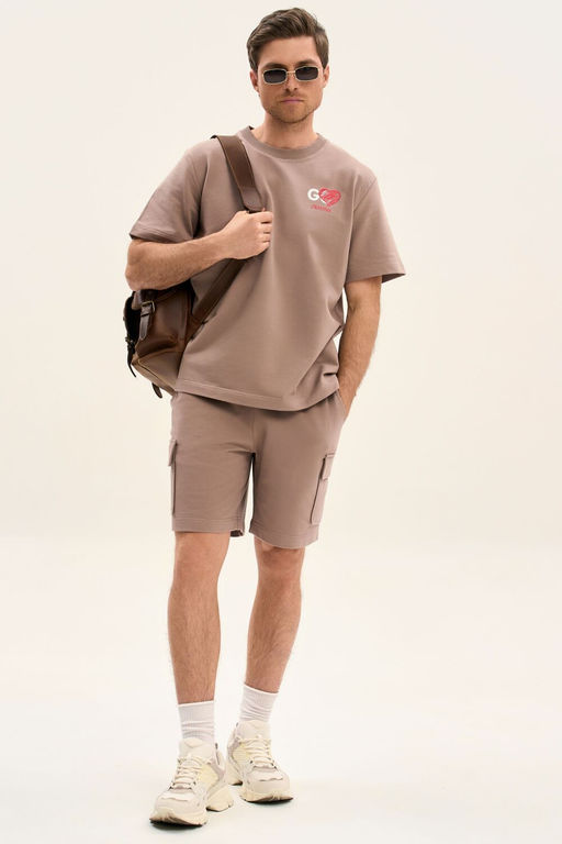 Футболка GO M1001C/04-03.176-182 мокко мусс - Pirs фото 4