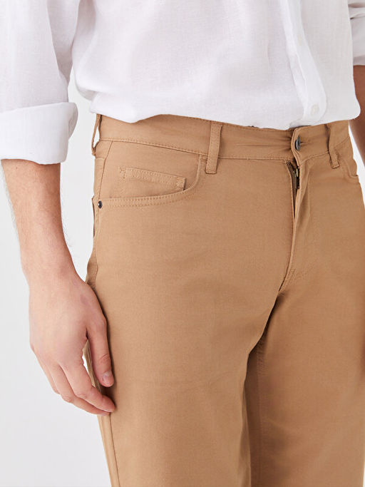 Standart Kal?p Gabardin Erkek Bermuda ?ort