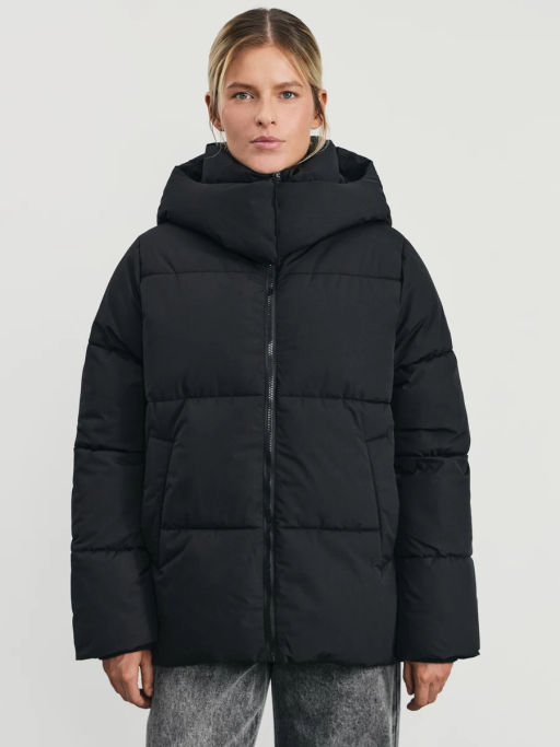 Куртка стеганая со съемным капюшоном / Zarina  фото 5