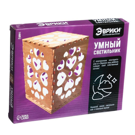 Электронный конструктор Умный светильник, 15 элементов - Эврики фото 7