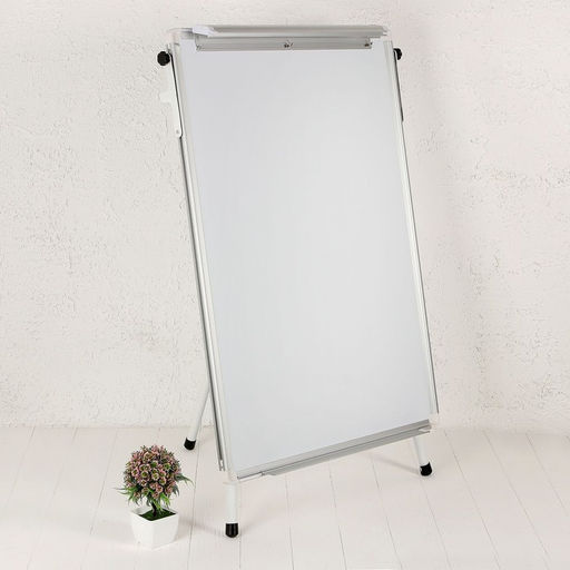 Флипчарт-магнитно-маркерная доска, регулируется по высоте, размер доски — 60×90 см