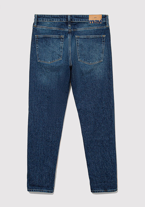 London Regenerative Koyu Mavi Denim Jean Pantolon  фото 12