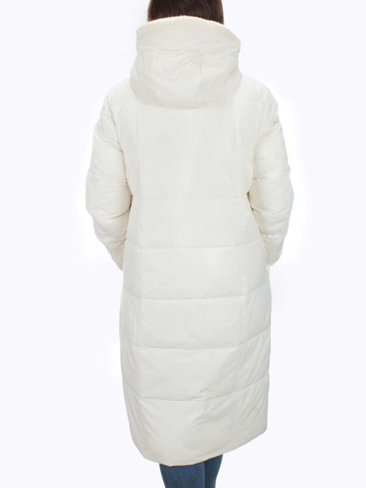 126 WHITE Пальто зимнее женское (200 гр. холлофайбер) - Fashion фото 5