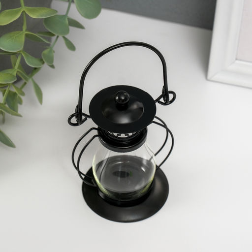 Подсвечник-фонарь на 1 свечу «Пузатый», 9.2×6.2×5.8 см