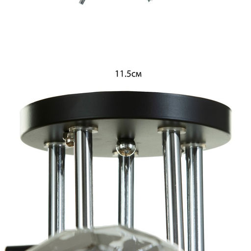 Люстра «Саманта» 5хЕ27 40 Вт черный 48×48×21 см BayerLux