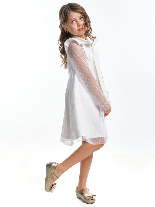 Платье нарядное праздничное UD 7123 касар горошек - Mini maxi фото 18