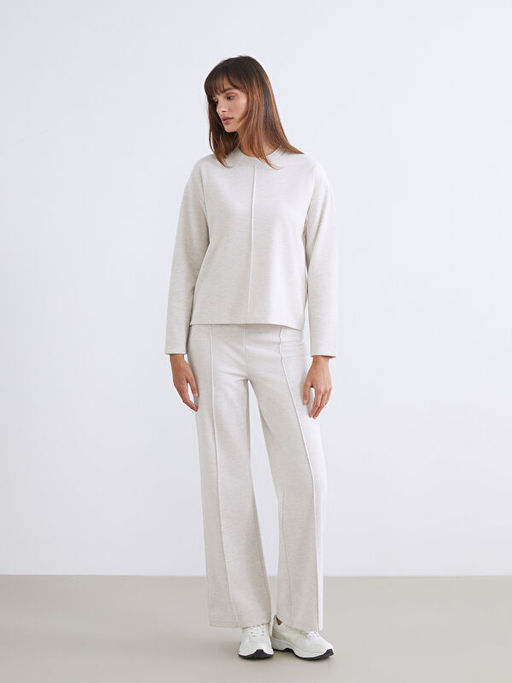 Bisiklet Yaka Kad?n Triko Kazak