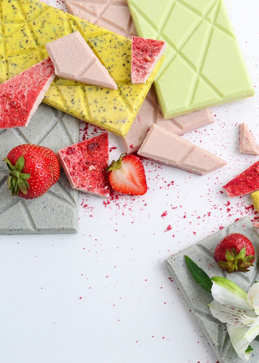 Цветной шоколад с черникой и лавандой, 100 г - Сибирский кедр фото 5
