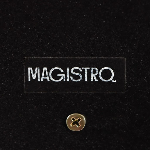 Этажёрка для фруктов и десертов Magistro «Галактика», 2 яруса, 19/27×22 см, фарфор, чёрная