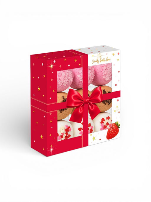 Набор бомбочек Candy bath bar La boite des bonbons, 9×40 г