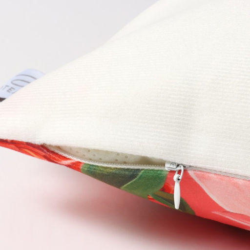 Наволочка декоративная ЭтельЦветы 40х40 см, полиэстер, велюр  фото 4