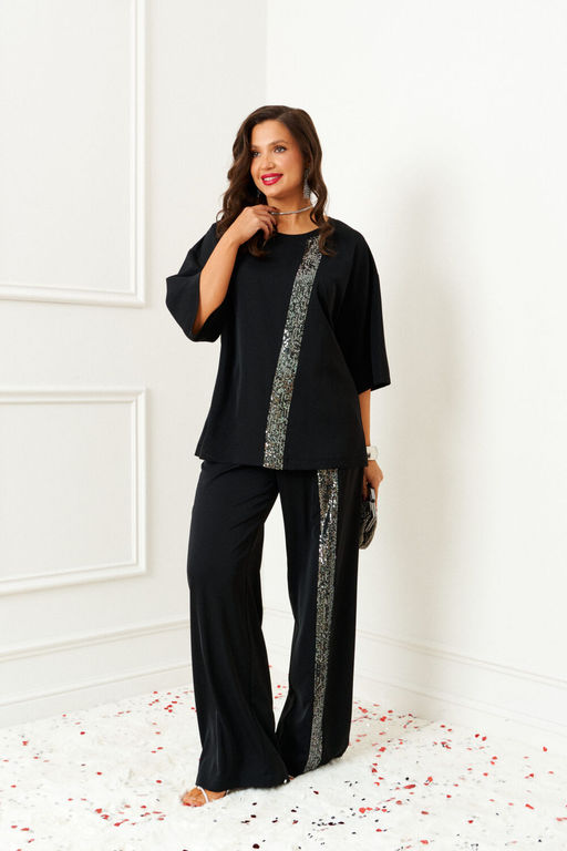 Костюм Beautiful Free 6396 черный - Beautiful&free фото 8