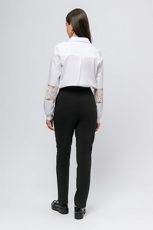 Брюки черные зауженные - 1001dress фото 7