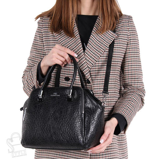 Сумка женская  3268-771-01 black Polina&Eiterou в Новосибирске