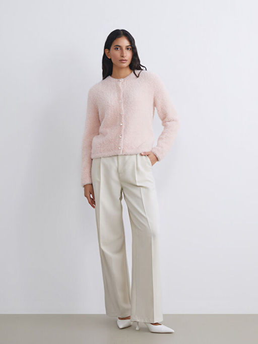 Bisiklet Yaka Kad?n Triko H?rka