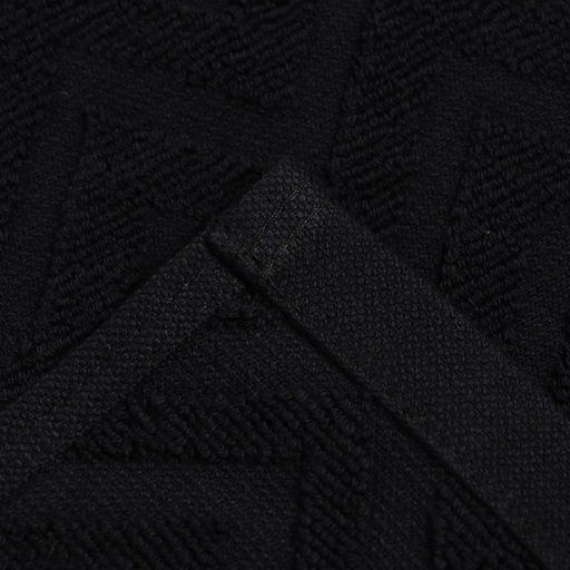 Полотенце махровое LoveLife Zig-Zag, 50х90 см, цвет чёрный, 100% хл, 450 гр/м2  фото 4