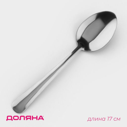 Цена за 12 шт. Ложка столовая Доляна «Нордик», длина 17 см, толщина 1,2 мм
