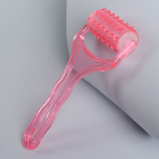 Цена за 2 шт. Массажёр - роллер, с шипами, 19×9×3.5 см, универсальный, МИКС