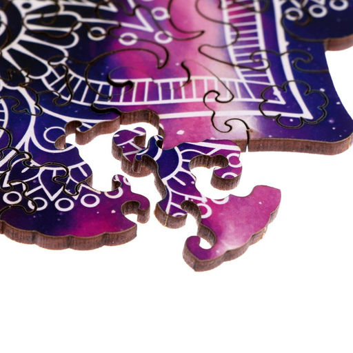 Пазл деревянный фигурный Гармония мира, круглый - Puzzle фото 4