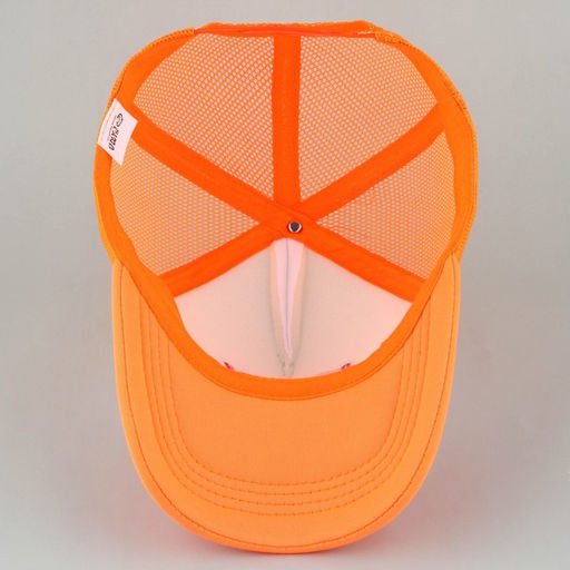 Кепка женская с сеткой EASY, оранжевая, р-р 56