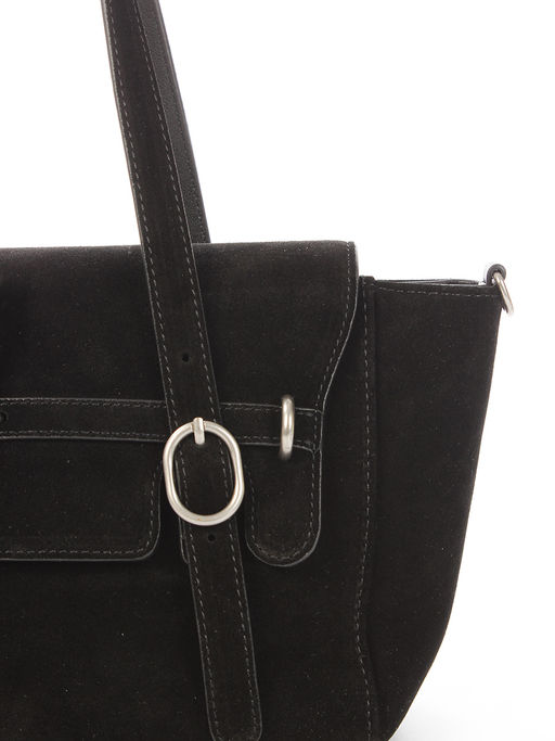 LACCOMA сумка M1067-черный натуральная замша