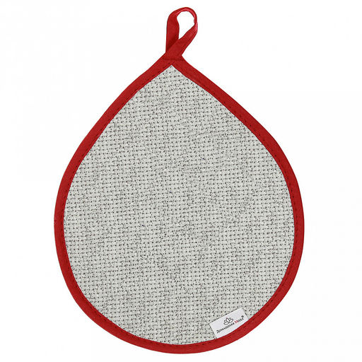 "Сканди" Прихватка 20х18см "Капелька", хлопок "Премиум" 191г/м2 - хлопок 100%, наполнитель - ватин 280гр/м2, "Домашняя мода" (Россия)