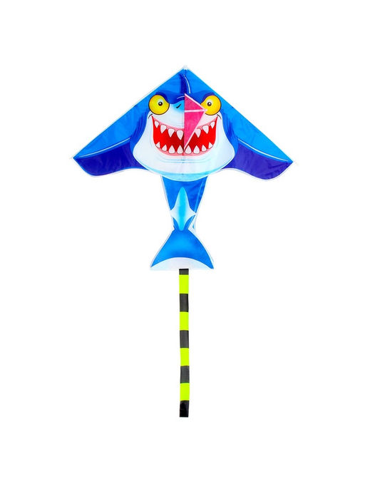 Воздушный змей «Акула», с леской, МИКС