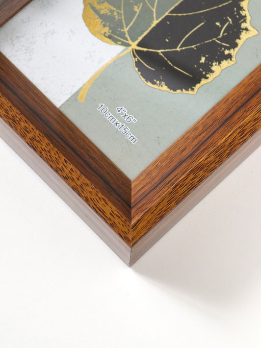 Фоторамка для фото 10×15 см «Прованс», пластик, т. коричневый, 19×13.7×3 см