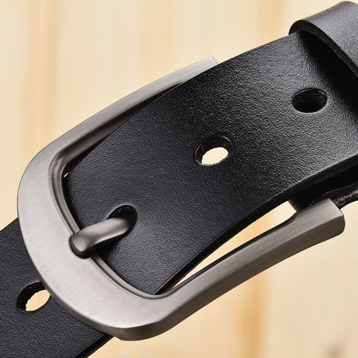 Ремень BL-L-9207-Black-110 - Ferro фото 2