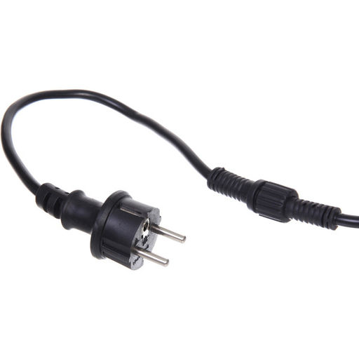 Гирлянда для улицы "Домики" 5 м 10 ламп LED (8,5*10 см) черн..пров, 1 реж.,IP-55 (220 V), Белый