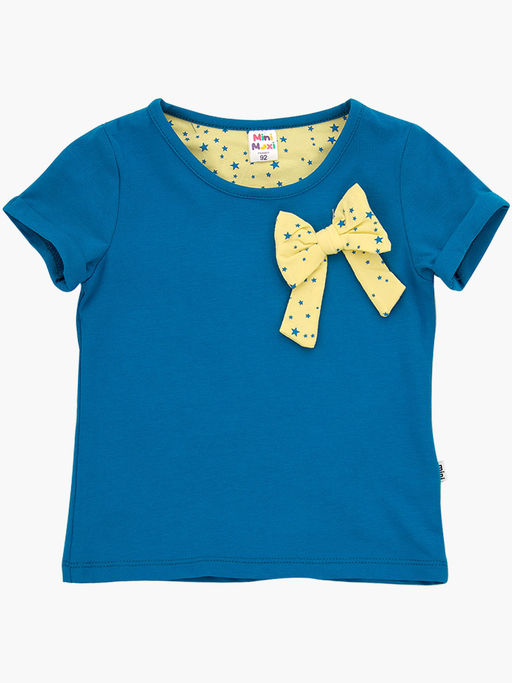 Футболка для девочки UD 0611 серый - Mini maxi фото 5