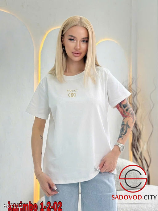 Футболка женская из хлопка - Fiona фото 3