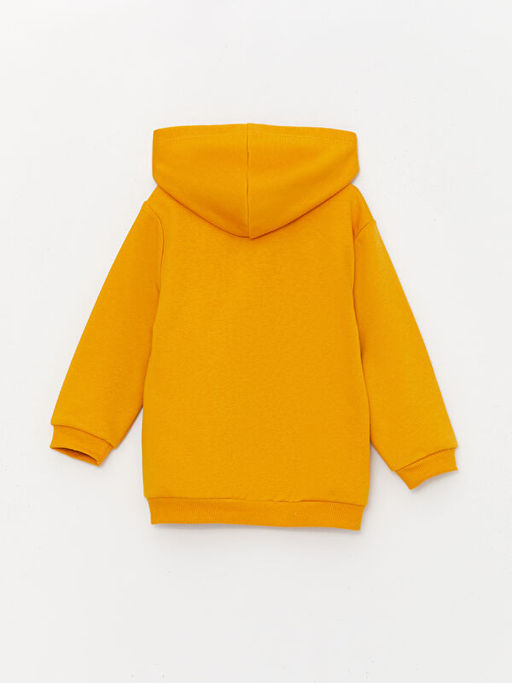 Kap??onlu Uzun Kollu K?z Bebek Fermuarl? Sweatshirt - Waikiki фото 2
