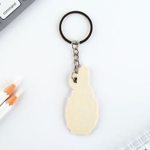 Цена за 2 шт. Значок и брелок на 23 Февраля Для настоящего героя, подарочный набор : 2 предмета - Сима-ленд фото 4